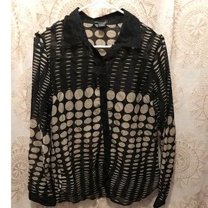 Wet Seal Button Up Blouse